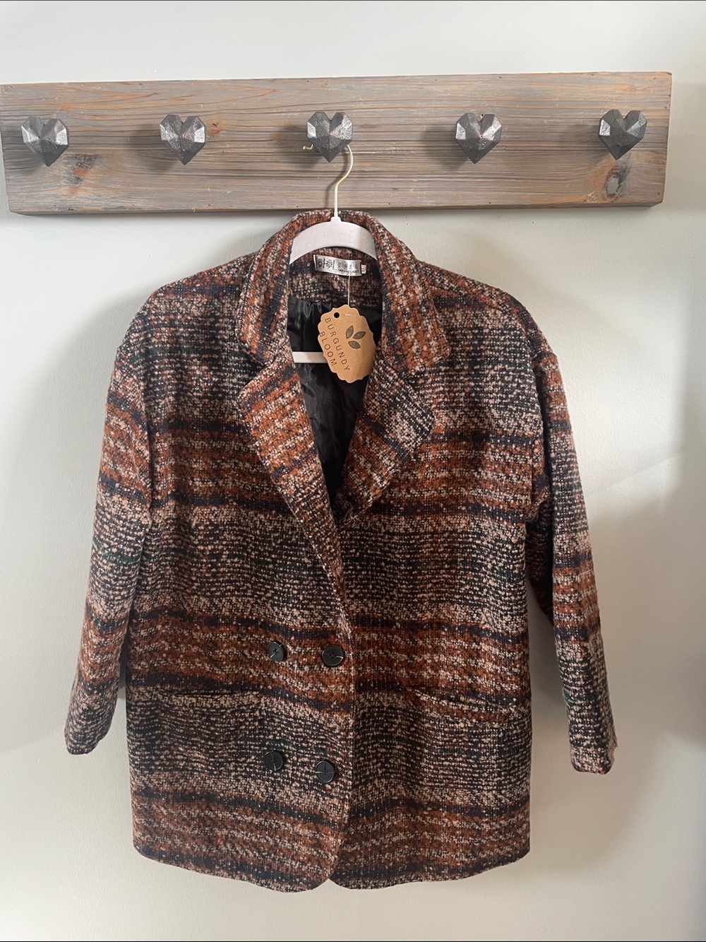 Plaid Blazer